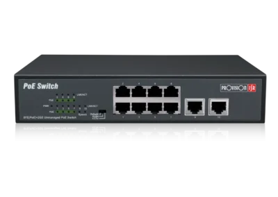 PoE switch PoES-08120C+2GI